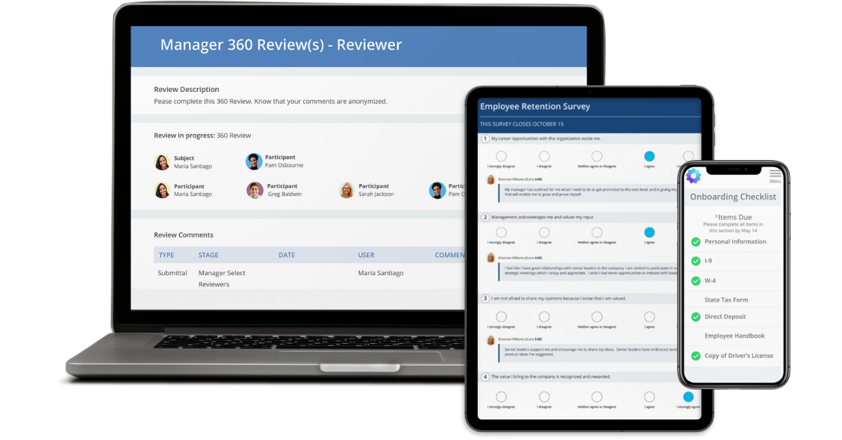 Product screenshot of Talent Management HR Software