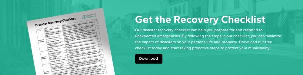 Disaster Recovery Checklist