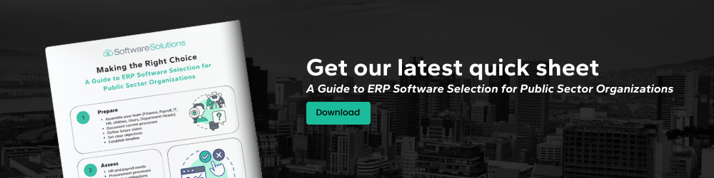 A Guide to ERP Software Selection for Public Sector Organizations